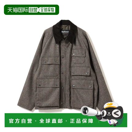 1h可退 日本直邮Barbour 男装 Heritage+ EDITOR 全毛 短款夹克