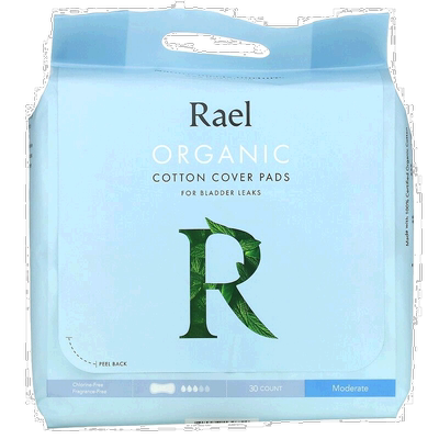 香港直邮Rael卫生护垫女性月经经期用棉质舒适透气中型30片薄正品