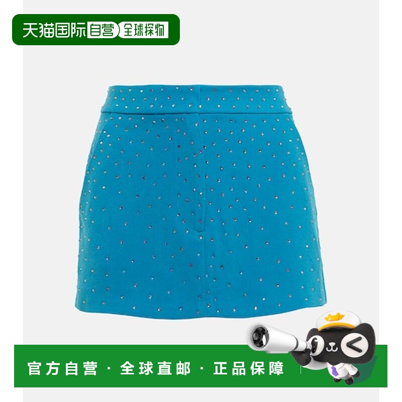 1h可退 香港直邮潮奢 ALEX PERRY 女士 Carling crêpe 精饰迷你