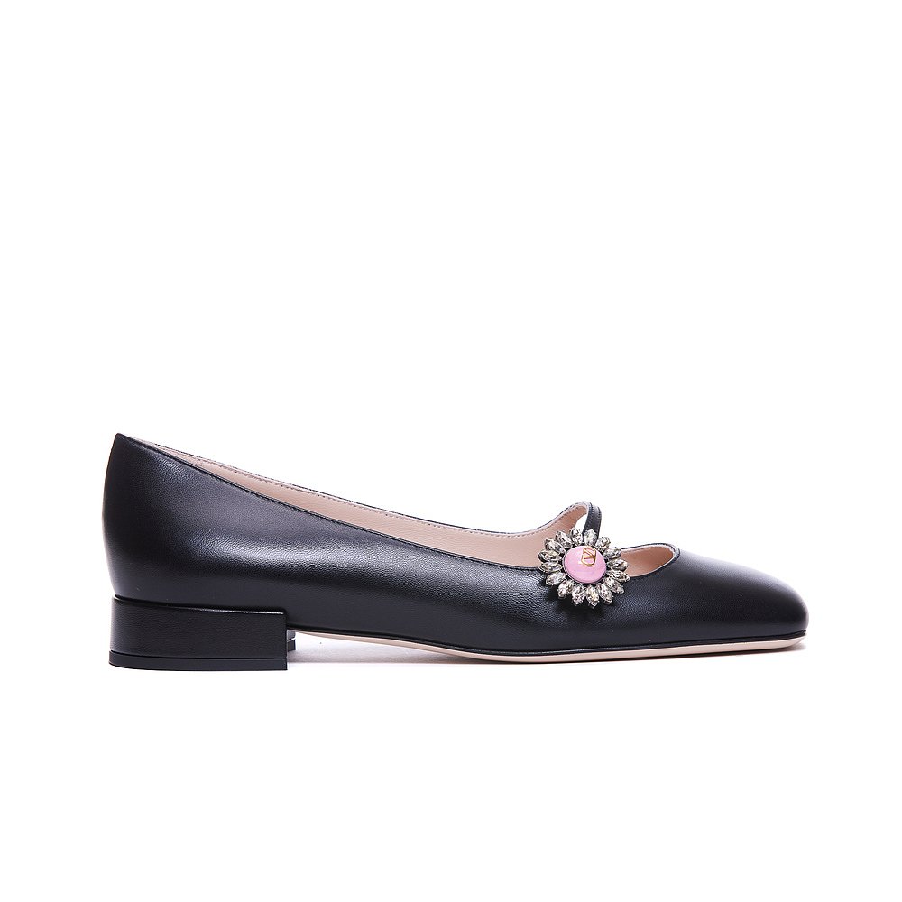 VALENTINO GARAVANI 女士芭蕾乐福鞋 S0LL7DHS9TJ SS2025