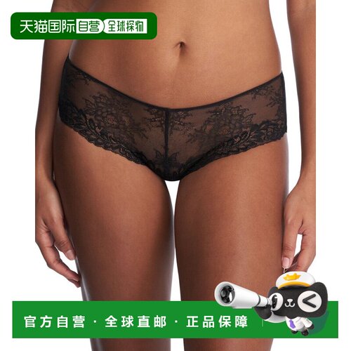 自营Natori Feathers Lace Refresh Girl Brief - black 美国奥莱
