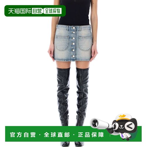 1h可退 香港直邮COURREGES 女士半身裙 124DJU156DE00167011 AW20