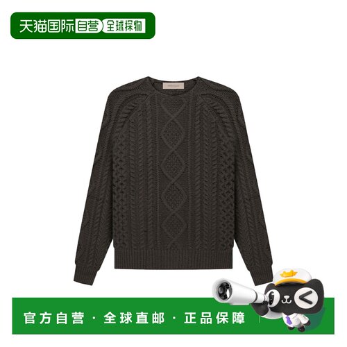 香港直邮FEAR OF GOD 男士针织衫 125SU224065FBLACK AW2026