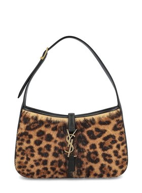 潮奢 Saint Laurent 圣罗兰 女士 豹紋標誌手提包 657228AAFE7