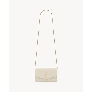 粒纹皮革链条钱包 YSL 圣罗兰 24新品 UPTOWN