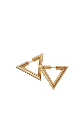 Valentino V 形细节耳饰 4W2J0V03MET