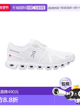 1h可退 香港直邮On 男士 Running Cloud 6 白色运动鞋 3MF1007120