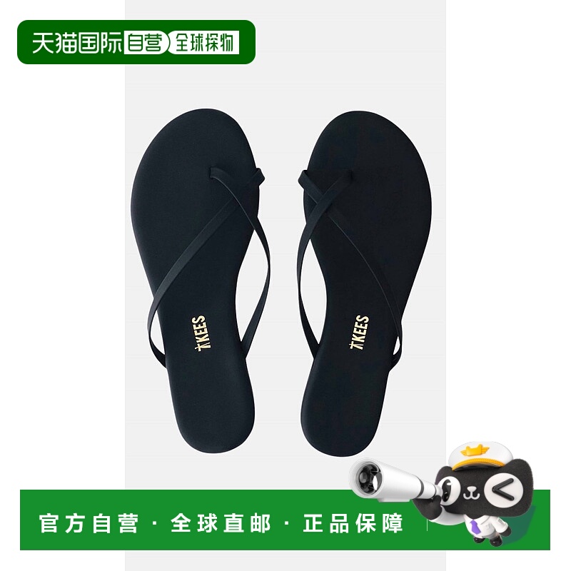 自营 tkees女士 Riley 黑色凉鞋 - 黑色 美国奥莱直发运动拖鞋