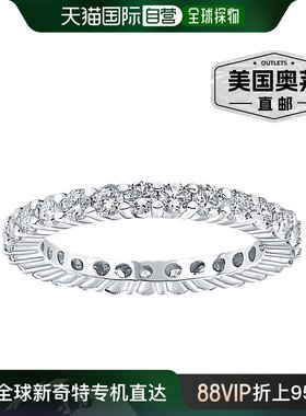 pompeii31 克拉钻石永恒实验室培育戒指，白金、黄金、玫瑰金或铂