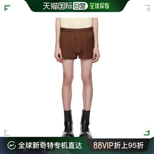 Double SS24SHORT Buckle 男士 棕色 EGONLAB. 短裤 香港直邮潮奢