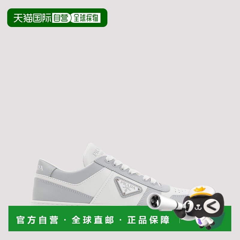 香港直邮PRADA 女士休闲鞋 1E792M3LKGF0A4C SS2023 灰色 logo贴