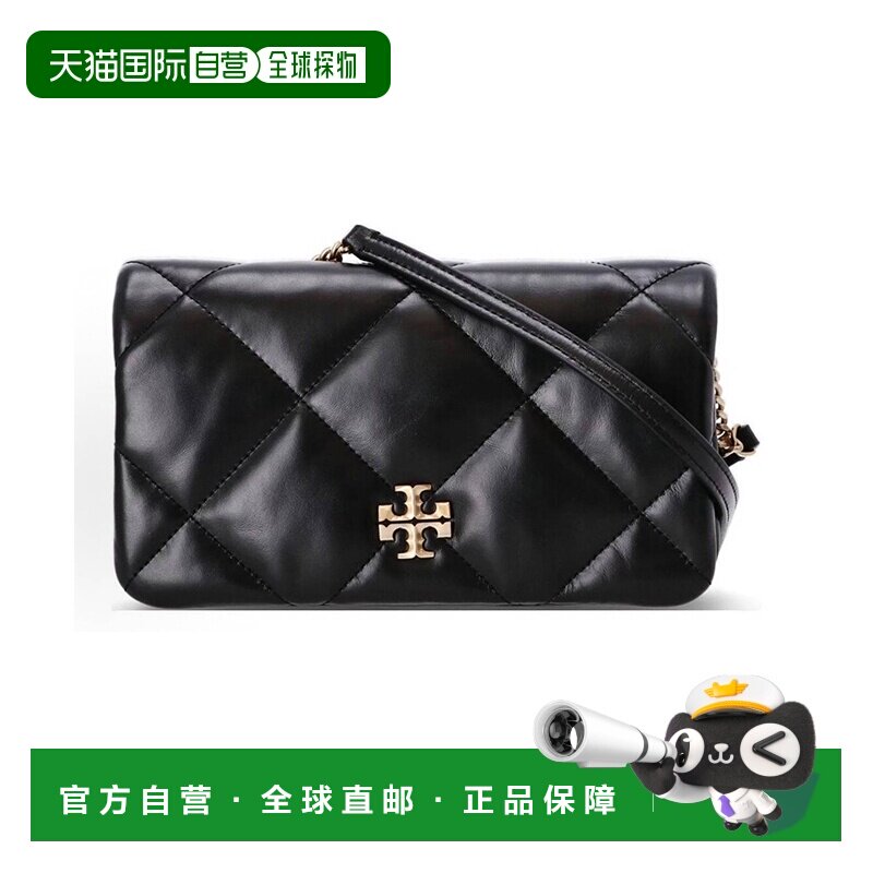 香港直邮Tory Burch 绗缝链条钱包 158624汤丽柏琦牛皮新款斜挎包