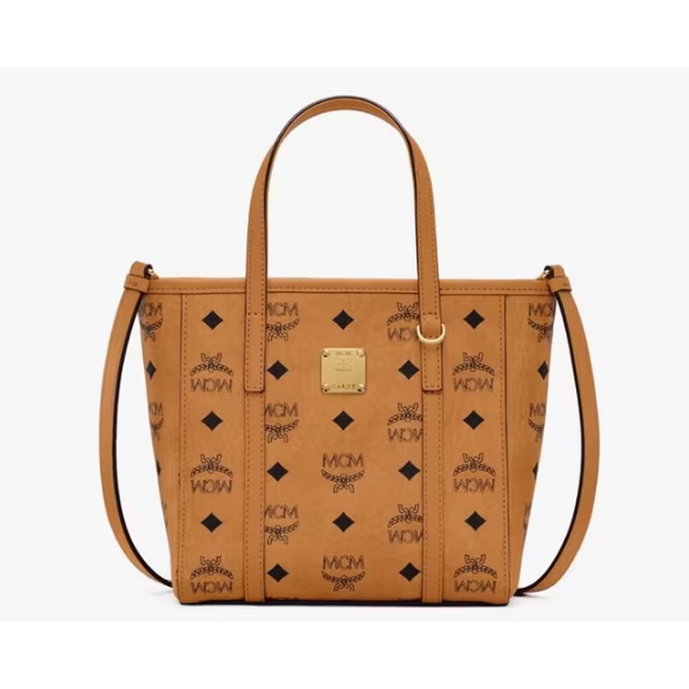 MCM 女士手提包 MWPEAMT06CO001CO SS2026 棕色 Mini shopper ton