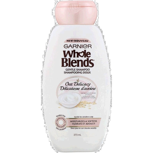 香港直邮Garnier燕麦香味温和洗发水清爽柔顺修护保湿370ml正品