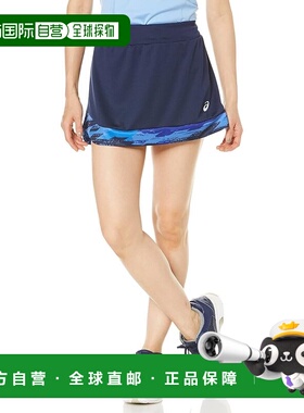 【日本直邮】亚瑟士 网球运动短裙 2042A235 深蓝色