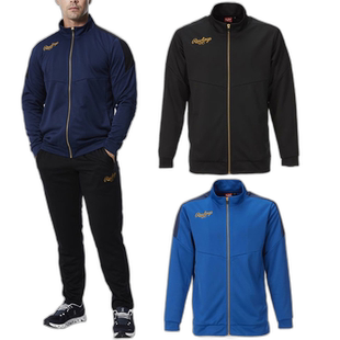 Rawlings 男式团队球衣夹克球衣上衣单品上衣棒球练习服