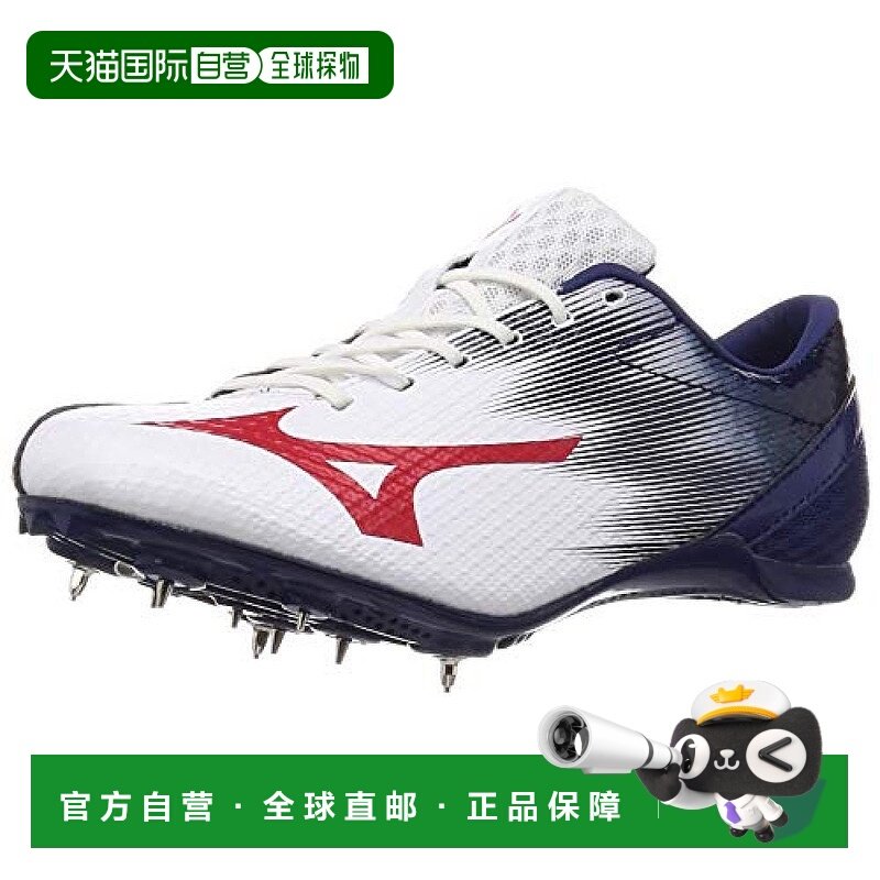 【日本直邮】Mizuno美津浓 田径鞋 白色×红色×藏青色 24.5 cm 2,运动鞋new,运动休闲鞋,淘宝优惠券,粉丝福利购,淘宝优惠卷