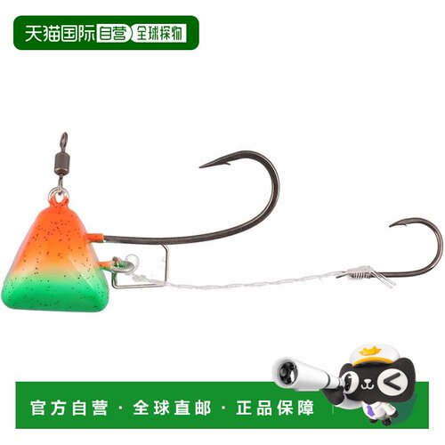 【日本直邮】DAIWA 达亿瓦 15号红牙钨金SS虾锁3铅头钩