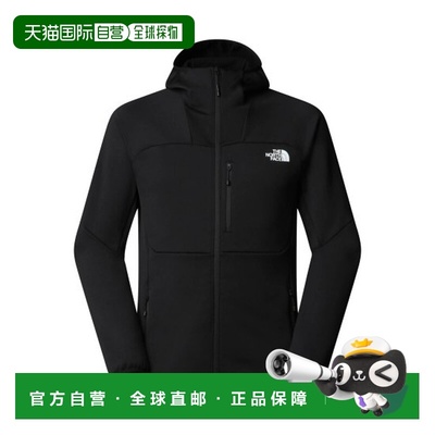 自营欧洲直邮THE NORTH FACE北面 METEORA男士黑色聚酯纤维拉链抓