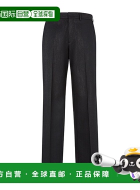 香港直邮Fendi 直筒精裁长裤 FB0961ASCC直筒裤裤子