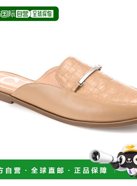 Journee Collection 女式 Rubee 穆勒鞋 - 灰褐色 【美国奥莱】直