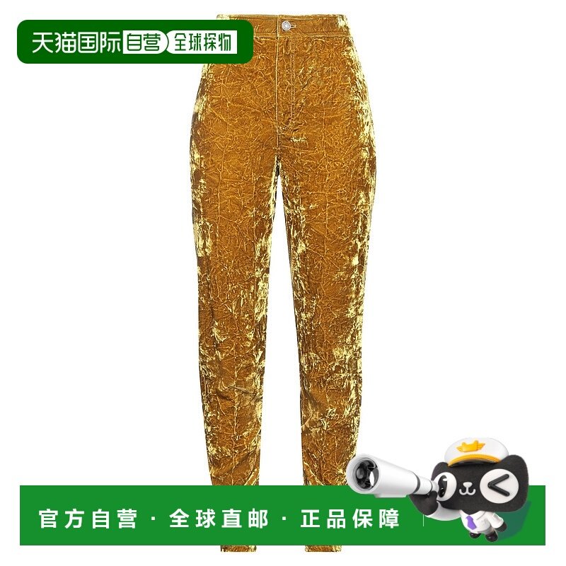 1h可退 香港直邮潮奢 Saint Laurent 圣罗兰 女士 休闲长裤