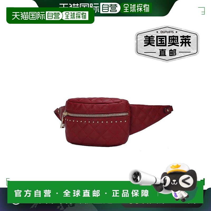mia k collectionCamilla 绗缝腰带包，Mia K 出品 - 红色 【美国,箱包皮具/热销女包/男包,胸包,淘宝优惠券,粉丝福利购,淘宝优惠卷