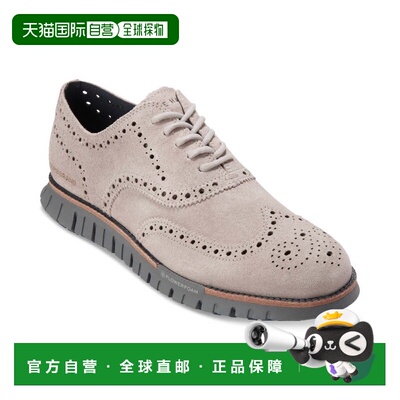 自营Cole Haan ZerÃ¸grand Remastered Wingtip Oxfords Dove Gra