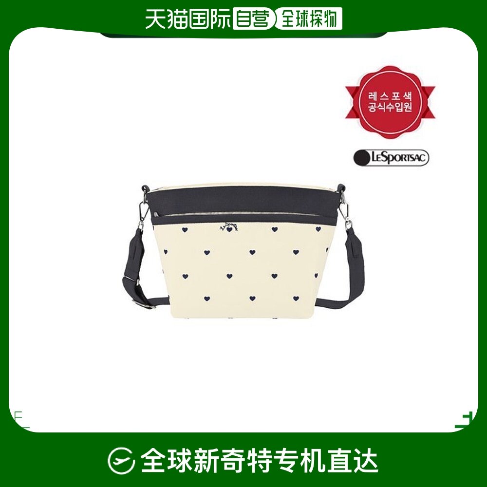 韩国直邮lesportsac 通用款女包 海军蓝/瑞士/心形/小号/1115.u27