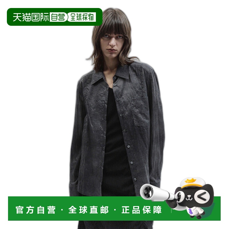 韩国直邮INSILENCE女款街头复古酷帅时髦设计师新款衬衫IW2D2SH02