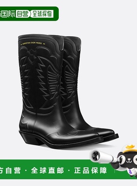 香港直邮DIOR 女士靴子 KCI962RUB900-0 AW2025 黑色 