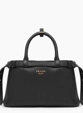 Prada 普拉达 女士 bag 黑色皮革小号带扣皮带 1BA418OOO2CYS