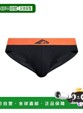 香港直邮DSQUARED2 男士泳装 D9L8060100001 AW2025 黑色 Swim br