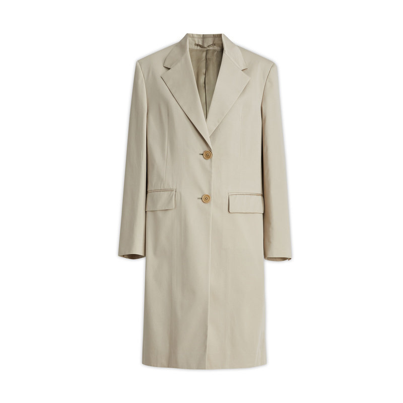 PRADA 女士大衣 P646Q1123F0A08 SS2023 米白色 CAPPOTTI