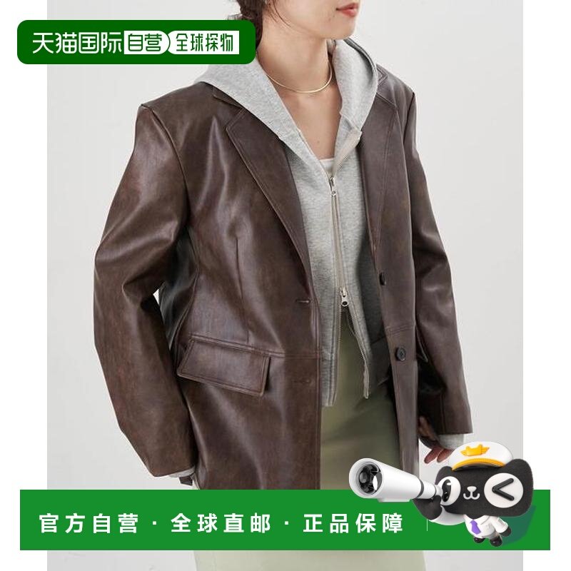 1h可退 日本直邮官方授权 SHENERY 【26SS】皮革西装外套,男装,休闲西服,淘宝优惠券,粉丝福利购,淘宝优惠卷