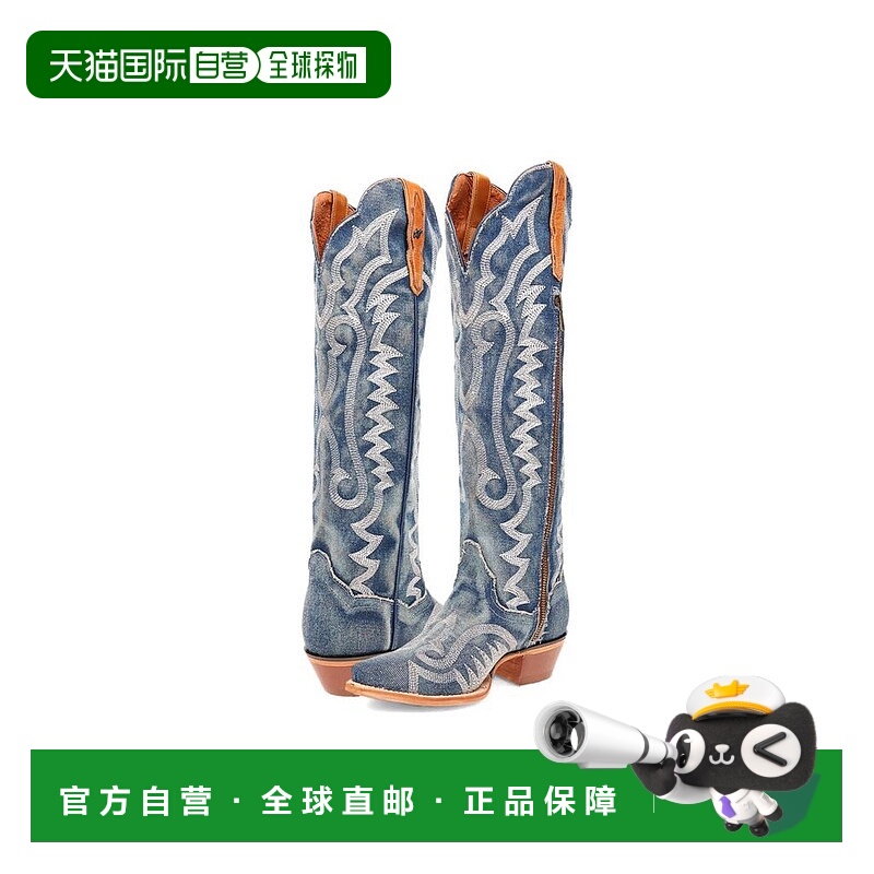 1h可退 【美国直邮】Dan Post Denim Darlin 女靴 时尚高筒靴 舒