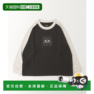 日本直邮OAKLEY 休闲舒适吸湿排汗 儿童 圆领T恤 OAK 长袖 1h可退