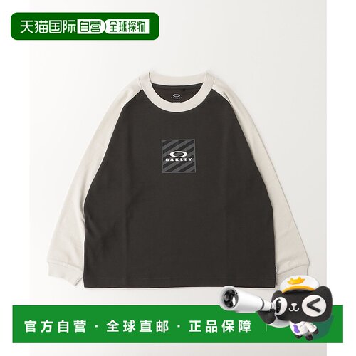 1h可退 日本直邮OAKLEY 儿童 长袖圆领T恤 休闲舒适吸湿排汗 OAK