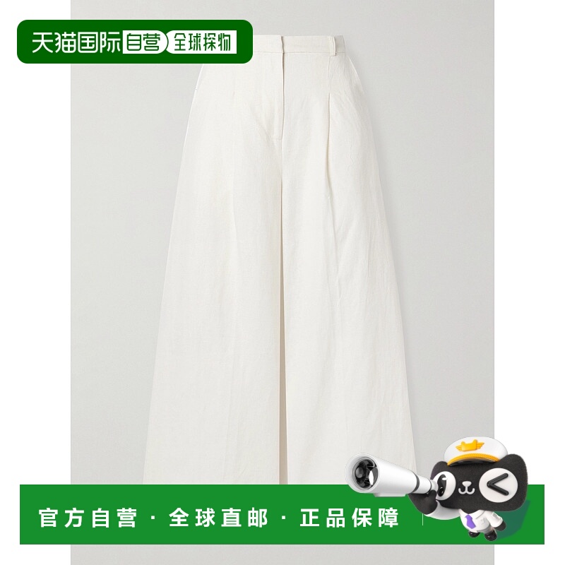 香港直邮潮奢 FAITHFULL THE BRAND 女士 长裤 FF3367WHT阔腿裤