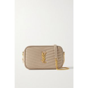 Saint Laurent 圣罗兰 女士 LOU 绗缝闪亮迷你包 748849DV701