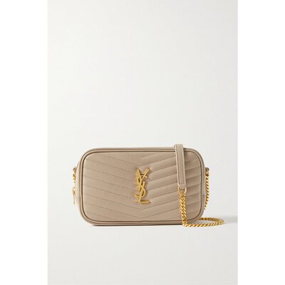 Saint Laurent 圣罗兰 女士 LOU 绗缝闪亮迷你包 748849DV701