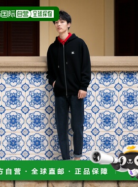 1h可退 香港直邮Celine 思琳 男士 长袖卫衣 RY0A60N60 black黑色