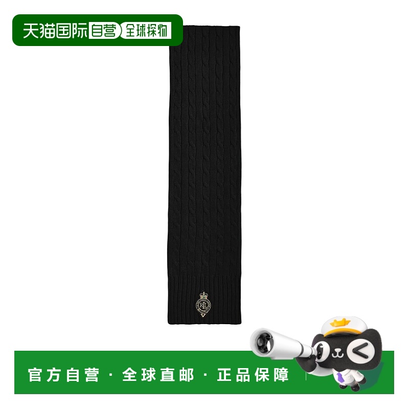 香港直邮Ralph Lauren 绞花针织围巾 454P04456