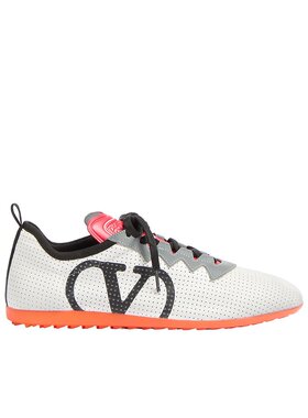 VALENTINO 男士运动鞋 YS0J55XBM9K0 AW2024 白色 圆头低帮休闲鞋