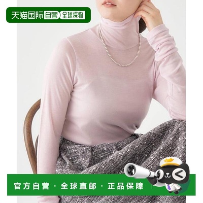 1h可退 日本直邮IENA 《3》莱赛尔羊绒高领衫针织衫