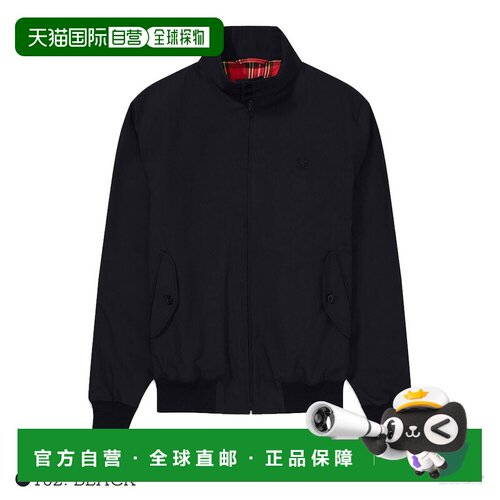 日本直邮FRED PERRY 哈灵顿夹克 男士 男女同款 英国制造 棒球领