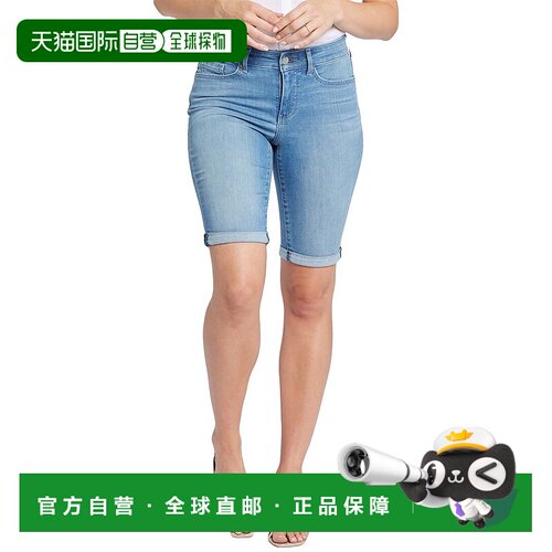 自营 NYDJ Briella 短款 Mesmerize 牛仔裤 - 蓝色 美国奥莱直发