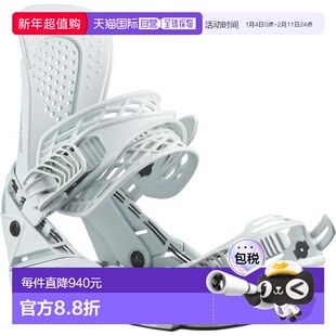 日本直邮SALOMON 雪板固定器 HOLOGRAM 26 479309 冰蓝色