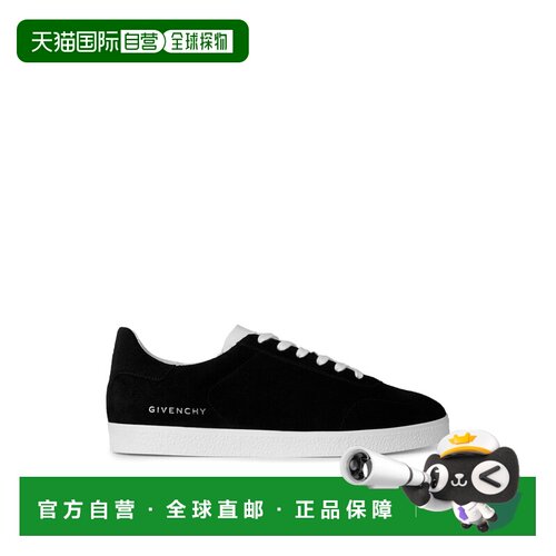 香港直邮GIVENCHY 男士运动鞋 BH009UH1NU001 SS2024 黑色 圆头低