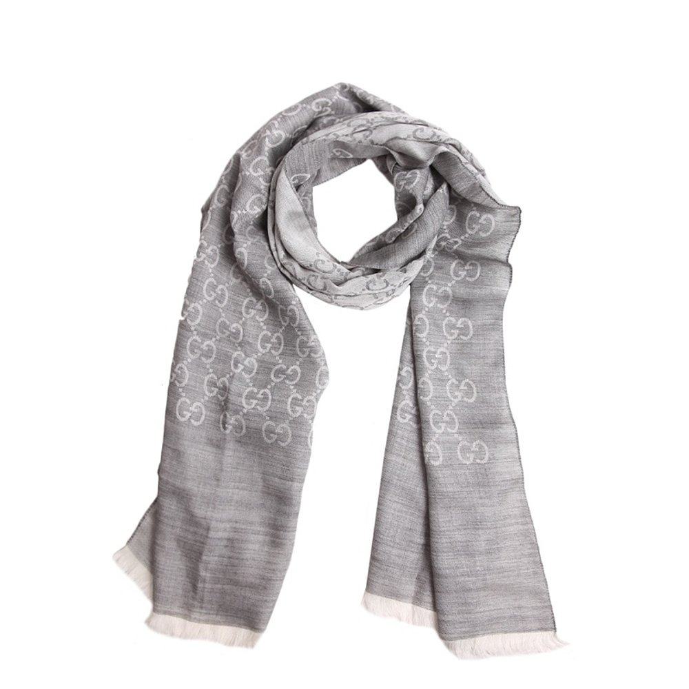 GUCCI 女士羊毛真丝围巾 165904